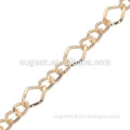 7.8*5.4mm 2015 hot sale jewelry gold chain design cheap chain